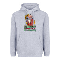 Heather Grey happy thanksgiving turkey Heavyweight Hoodie - RanaPortraitStore
