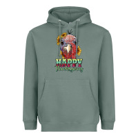 Sage happy thanksgiving turkey Heavyweight Hoodie - RanaPortraitStore