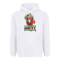 White happy thanksgiving turkey Heavyweight Hoodie - RanaPortraitStore