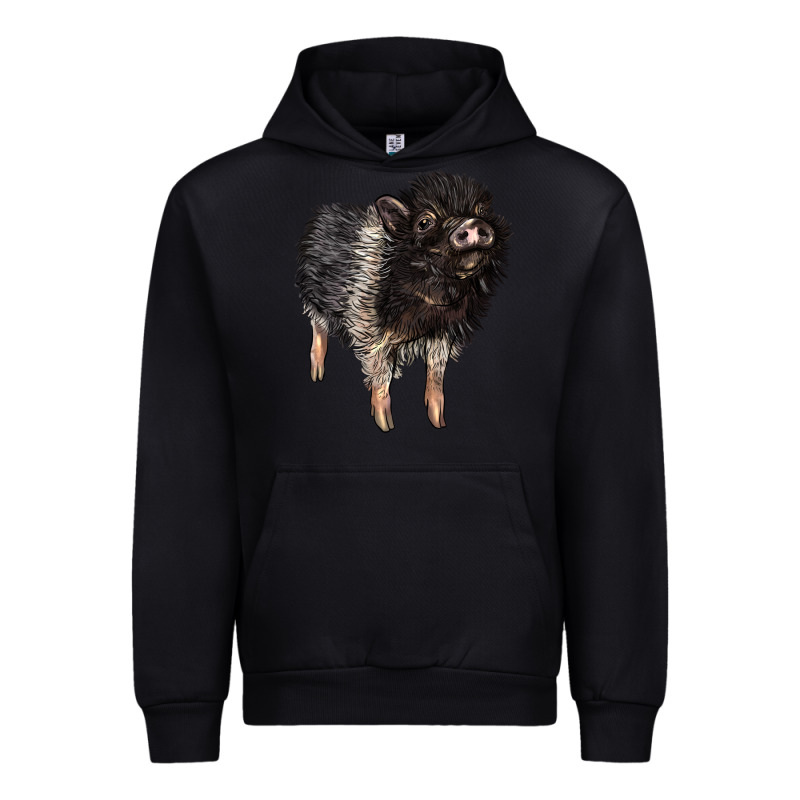 Baby Hampshire Pig Urban Hoodie by LillyAllenDesigns | Teevron