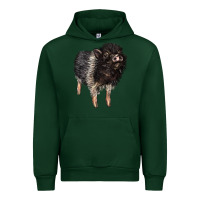 Forest Green Baby Hampshire Pig Urban Hoodie - LillyAllenDesigns