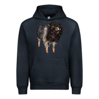 Navy Baby Hampshire Pig Urban Hoodie - LillyAllenDesigns