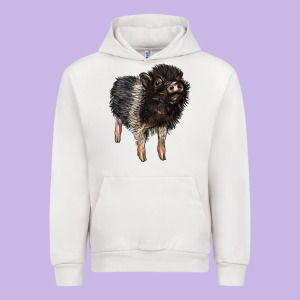 Baby Hampshire Pig Urban Hoodie Designed By Lillyallendesigns