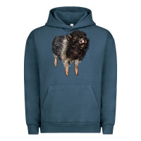 Pigment Midnight Navy Baby Hampshire Pig Urban Hoodie - LillyAllenDesigns