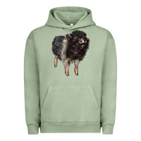 Pigment Oil Green Baby Hampshire Pig Urban Hoodie - LillyAllenDesigns