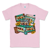 Bubblegum Pink 90s country casette tapes Classic Tee - texasbilliewilder