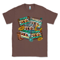 Chestnut 90s country casette tapes Classic Tee - texasbilliewilder