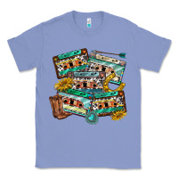 Colony Blue 90s country casette tapes Classic Tee - texasbilliewilder