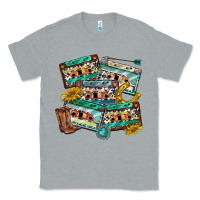 Heather Grey 90s country casette tapes Classic Tee - texasbilliewilder
