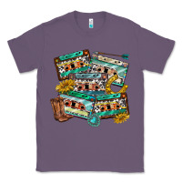 Lavender 90s country casette tapes Classic Tee - texasbilliewilder