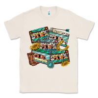 Natural 90s country casette tapes Classic Tee - texasbilliewilder