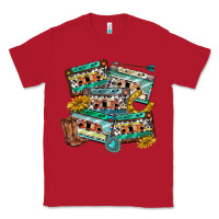 Red 90s country casette tapes Classic Tee - texasbilliewilder