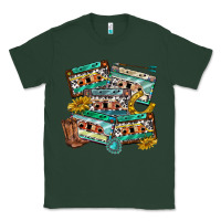 Sports Green 90s country casette tapes Classic Tee - texasbilliewilder