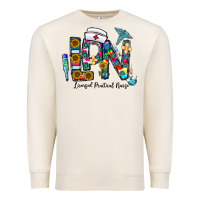 Sandshell lpn licensed practial nurse Premium Sweatshirt - CowhideDigitalArt