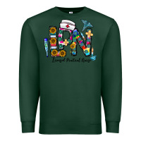 Sports Green lpn licensed practial nurse Premium Sweatshirt - CowhideDigitalArt