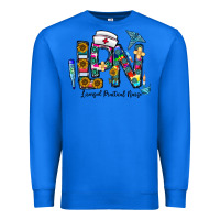 True Royal lpn licensed practial nurse Premium Sweatshirt - CowhideDigitalArt