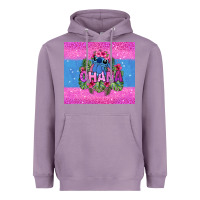 Lavender ohana stitch Heavyweight Hoodie - Zillion Design Studio