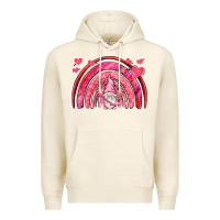Tofu valentines day rainbow with cupid gnome Premium Hoodie - NancyCooperArtShop
