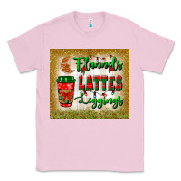 Bubblegum Pink flannels lattes leggings tumbler Classic Tee - BundleAndBundleShop
