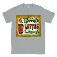 Heather Grey flannels lattes leggings tumbler Classic Tee - BundleAndBundleShop