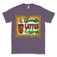Lavender flannels lattes leggings tumbler Classic Tee - BundleAndBundleShop