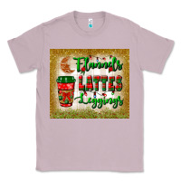 Lilac flannels lattes leggings tumbler Classic Tee - BundleAndBundleShop