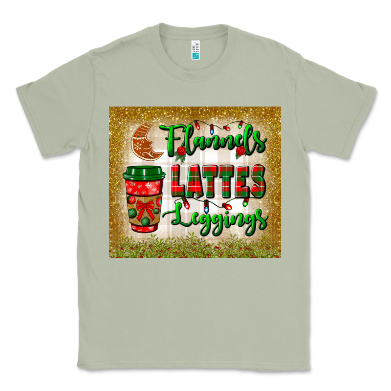 Flannels Lattes Leggings Tumbler Classic Tee by BundleAndBundleShop | Teevron