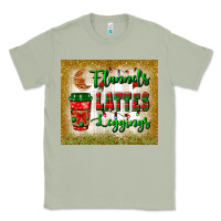 Matcha flannels lattes leggings tumbler Classic Tee - BundleAndBundleShop