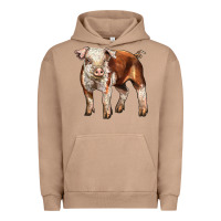 Pigment Burro Baby Hereford Pig Urban Hoodie - LillyAllenDesigns