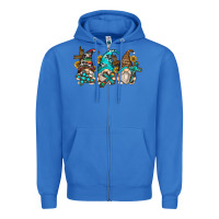 True Royal western cross gnomes Zipper Hoodie - Zillion Design Studio