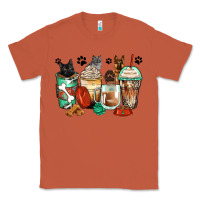 Copper german shepherd black and grey cat coffee cups Classic Tee - Zillion Design Studio