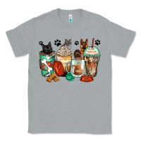 Heather Grey german shepherd black and grey cat coffee cups Classic Tee - Zillion Design Studio