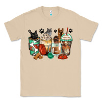 Mushroom german shepherd black and grey cat coffee cups Classic Tee - Zillion Design Studio