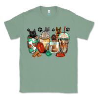 Sage german shepherd black and grey cat coffee cups Classic Tee - Zillion Design Studio