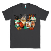 Smoke german shepherd black and grey cat coffee cups Classic Tee - Zillion Design Studio