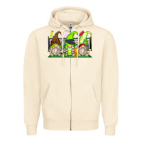 Sandshell tennis gnomes Zipper Hoodie - Zillion Design Studio