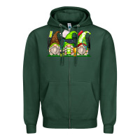 Sports Green tennis gnomes Zipper Hoodie - Zillion Design Studio