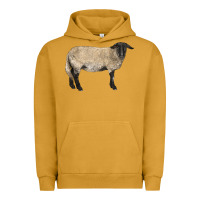 Pigment Peanut Butter Suffolk Sheep Urban Hoodie - LillyAllenDesigns