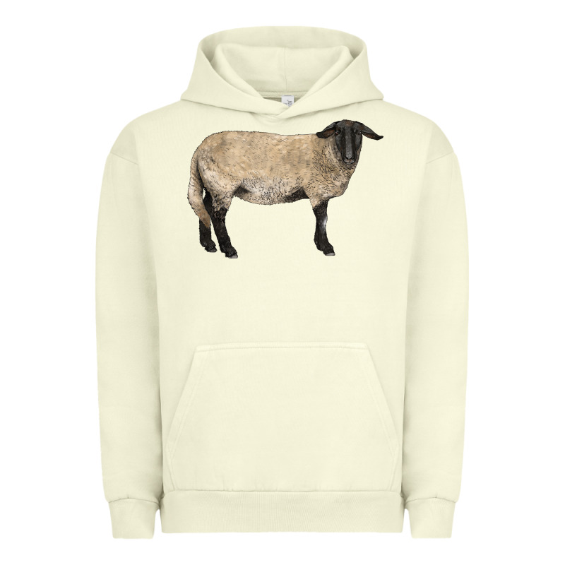 Suffolk Sheep Urban Hoodie by LillyAllenDesigns | Teevron