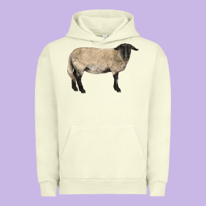 Suffolk Sheep Urban Hoodie Designed By Lillyallendesigns