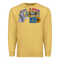 Antique Gold mammo technologist Premium Sweatshirt - CowhideDigitalArt