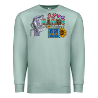 Seafoam mammo technologist Premium Sweatshirt - CowhideDigitalArt
