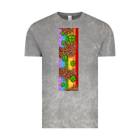 Cloud Rock St. Patrick's Day Western Shamrock Leopard Rainbow Vintage Tee - Artiststas