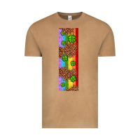 Vintage Camel St. Patrick's Day Western Shamrock Leopard Rainbow Vintage Tee - Artiststas