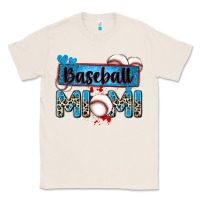 Natural baseball mimi with leopard Classic Tee - Zillion Design Studio
