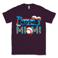 Plum baseball mimi with leopard Classic Tee - Zillion Design Studio