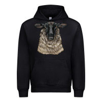 Foreset Green Suffolk Sheep Head Urban Hoodie - LillyAllenDesigns