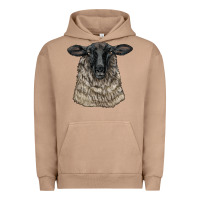 Pigment Burro Suffolk Sheep Head Urban Hoodie - LillyAllenDesigns