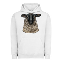 Pigment Lunar Rock Suffolk Sheep Head Urban Hoodie - LillyAllenDesigns