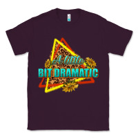 Plum a little bit dramatic Classic Tee - texasbilliewilder